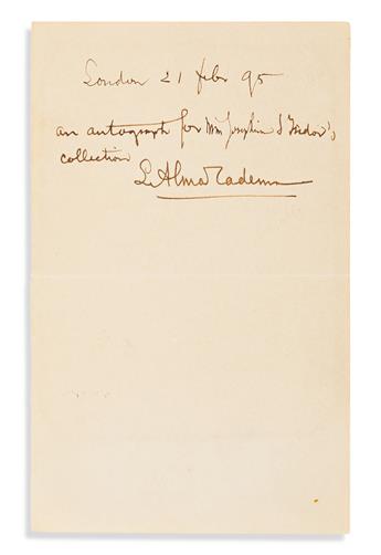 (ARTISTS.) Group of 8 items Signed, or Signed and Inscribed, by a 20th-century fine artist or illustrator.